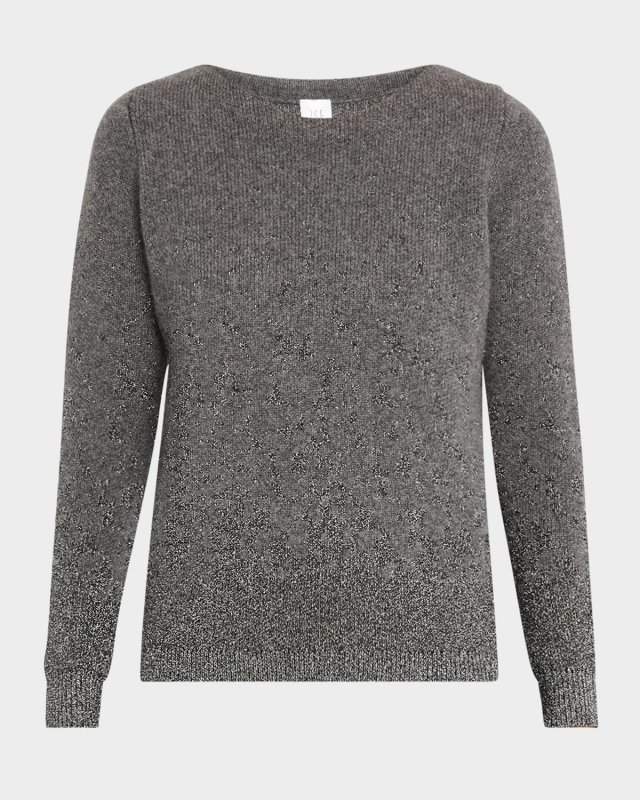 Cashmere Ombre Shimmer Sweater